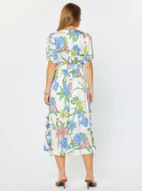 Meadow Bloom Midi Dress