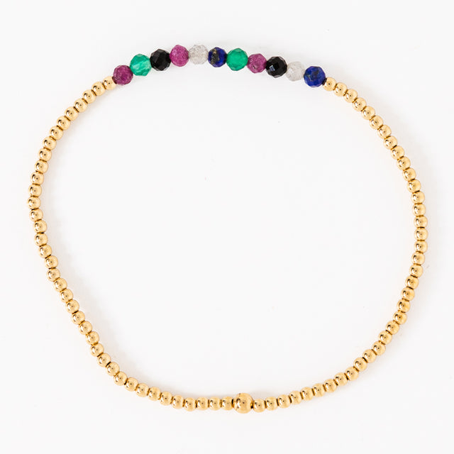 Enewton | Gold Bliss 2mm Bead Bracelet - Hot Mess Fall Winter