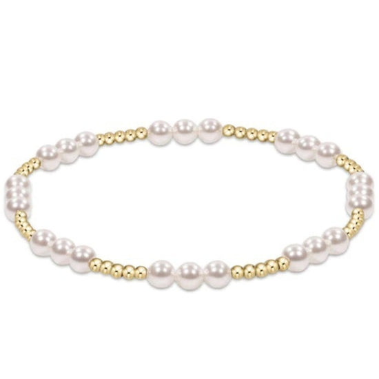 Enewton | Extends Classic Joy Pattern 4mm Bead Bracelet - Pearl