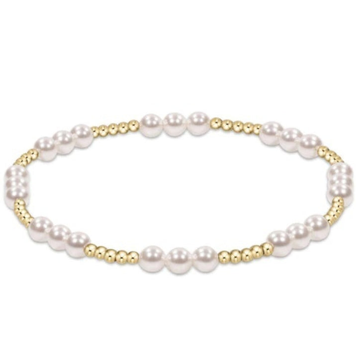 Enewton | Extends Classic Joy Pattern 4mm Bead Bracelet - Pearl