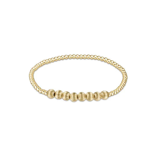 Enewton | Dignity Beaded Bliss 2mm Bead Bracelet - 5mm Gold