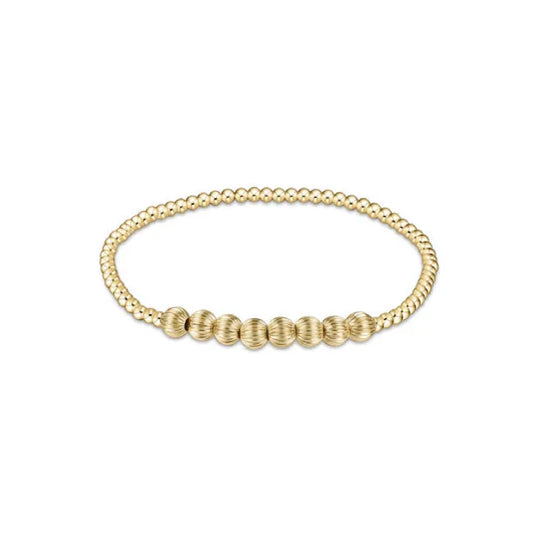 Enewton | Dignity Beaded Bliss 2mm Bead Bracelet - 5mm Gold
