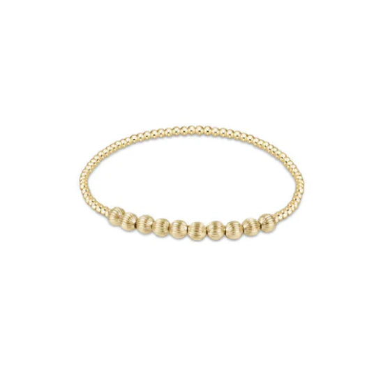 Enewton | Dignity Beaded Bliss 2mm Bead Bracelet - 4mm Gold
