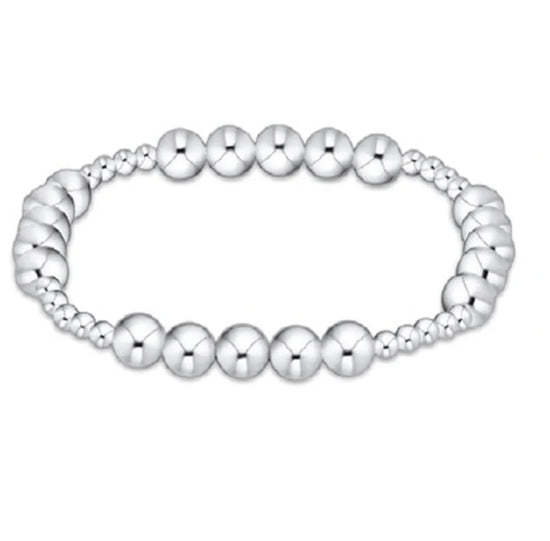 Enewton | Classic Blissful Pattern 3mm Bead Bracelet - 6mm Sterling