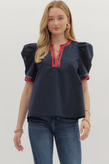 The Holiday Blouse