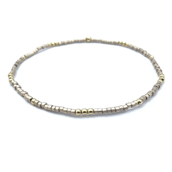 Erin Gray | 2mm Newport Golden + Gold Filled Waterproof Bracelet