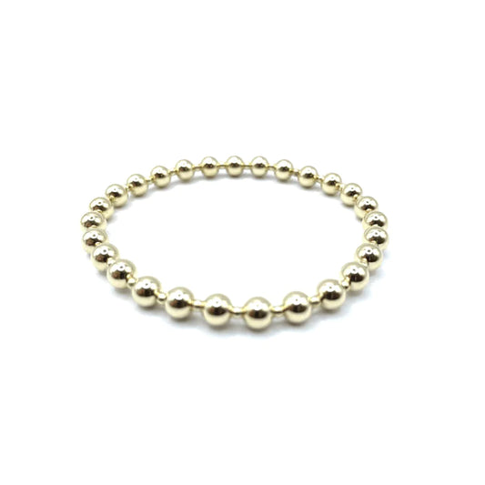 Erin Gray 5MM+2MM+5MM Gold Filled Bead Bracelet
