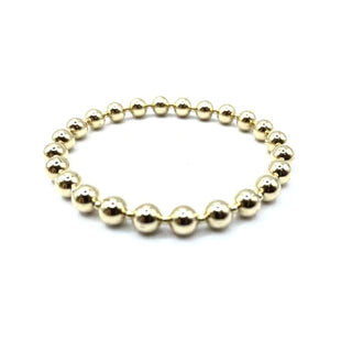 Erin Gray | 6MM+2MM+6MM Gold Filled Bead Bracelet