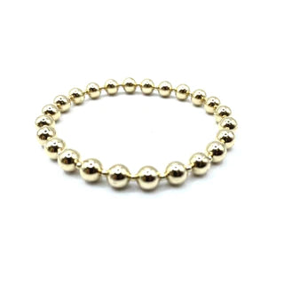 Erin Gray 6MM+2MM+6MM Gold Filled Bead Bracelet