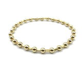 Erin Gray | 4MM Color Crush Harbor Gold Filled Bead Bracelet