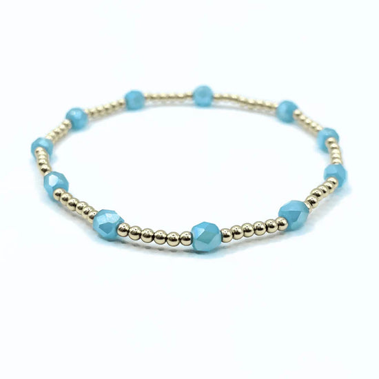 Erin Gray | The Key West Gold-Filled and Waterproof Bracelet - Turquoise