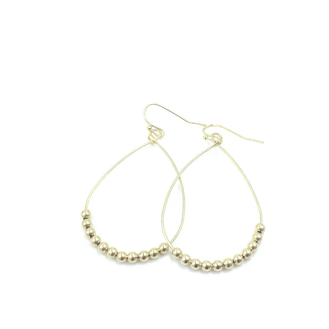 Erin Gray | Aster Beaded Earring In Gold