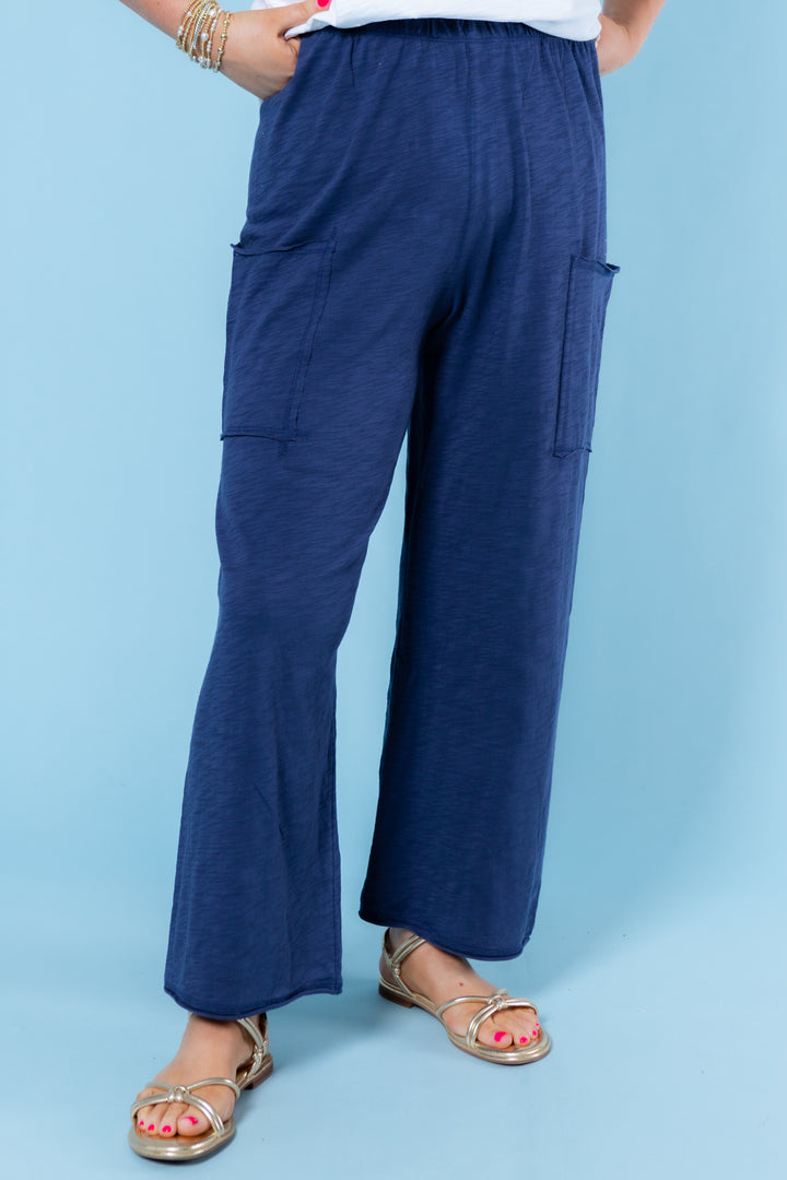 Habitat | Cotton Slub Pocket Flood Pant