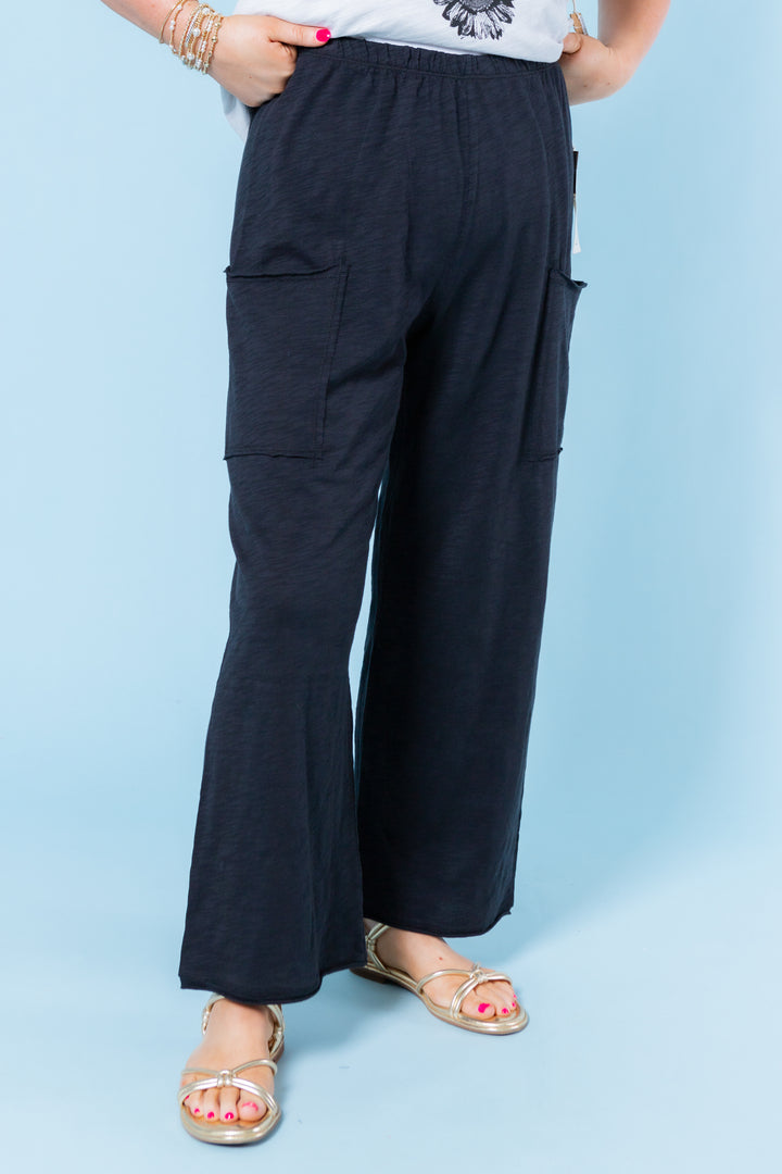 Habitat | Cotton Slub Pocket Flood Pant