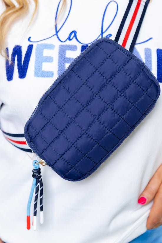 Ezra Belt Bag - Navy