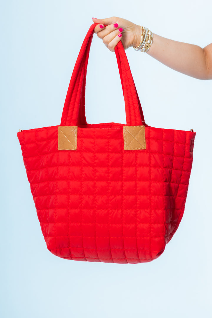 Ezra Tote - Red