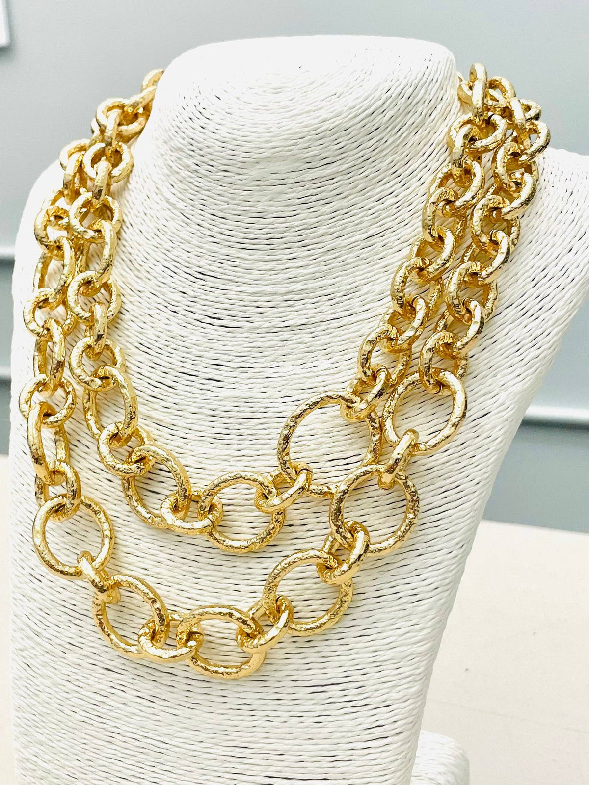 Two Forty Two | CHIC | Double Layer Necklace - Gold