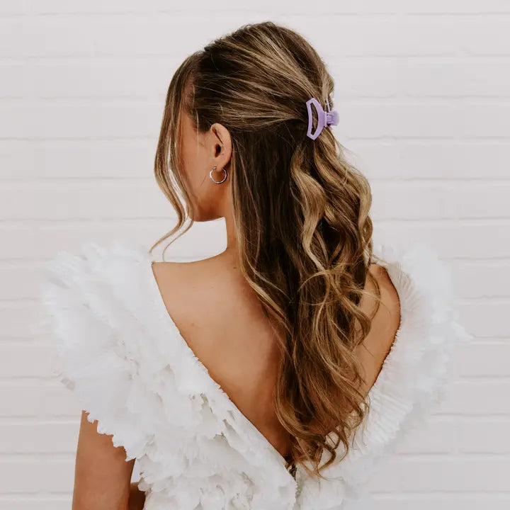 Teleties | Open Tiny Hair Clip - Lilac