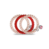 Teleties | Baseball - Small Spiral Hair Ties