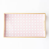 8 Oak Lane | Pink Cane Vanity Tray