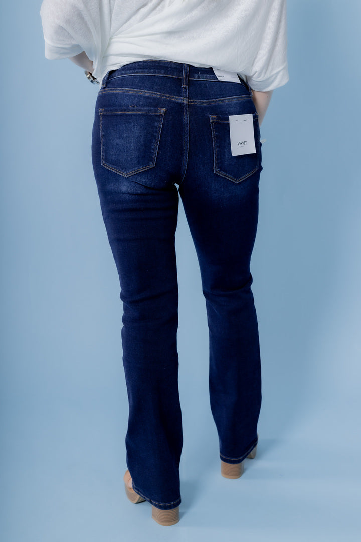 Vervet | Miranda Mid-Rise Boot Cut Jeans (Final Sale)