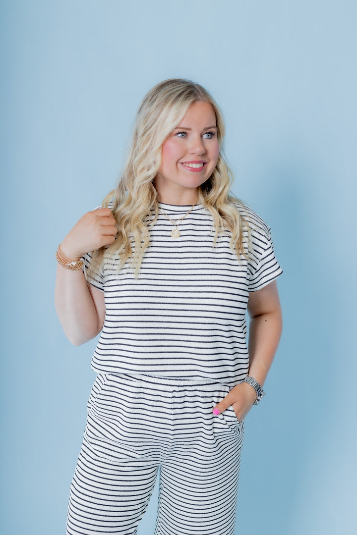 The Lucy Stripe Top