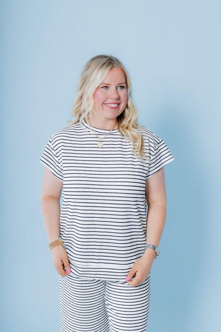 The Lucy Stripe Top