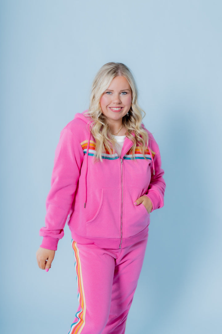 Load image into Gallery viewer, The Millie Retro Zip Up

