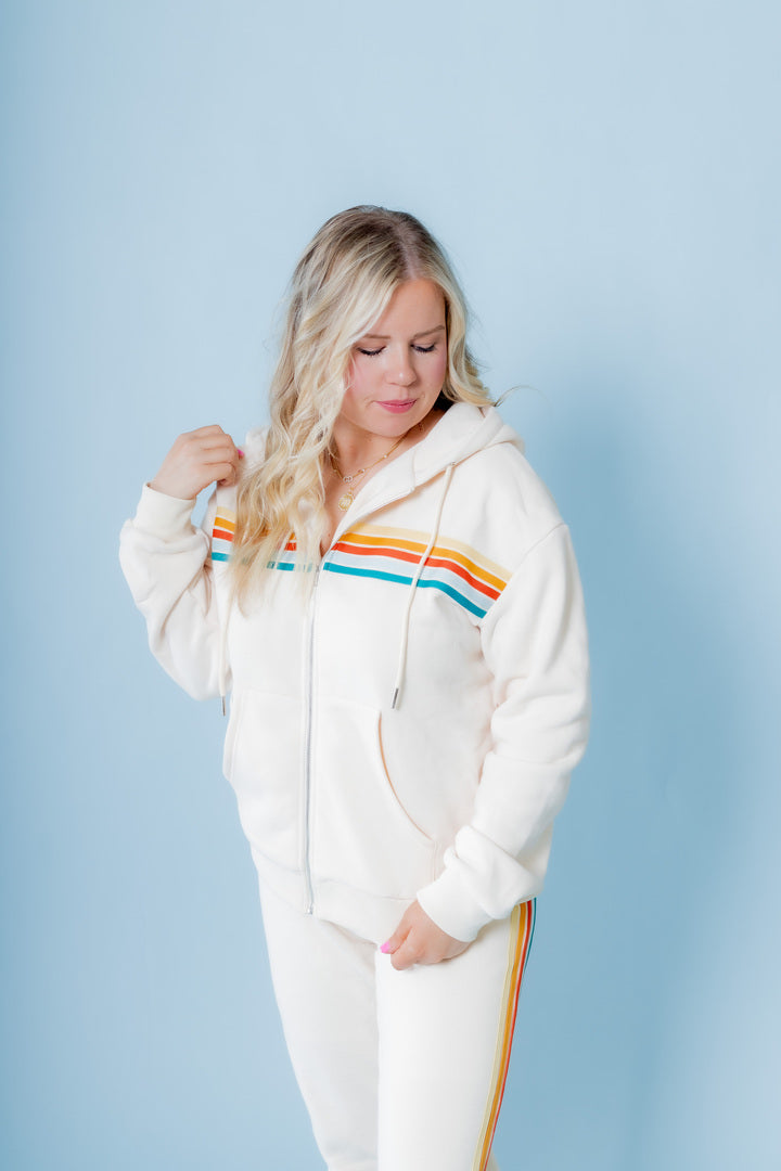Load image into Gallery viewer, The Millie Retro Zip Up
