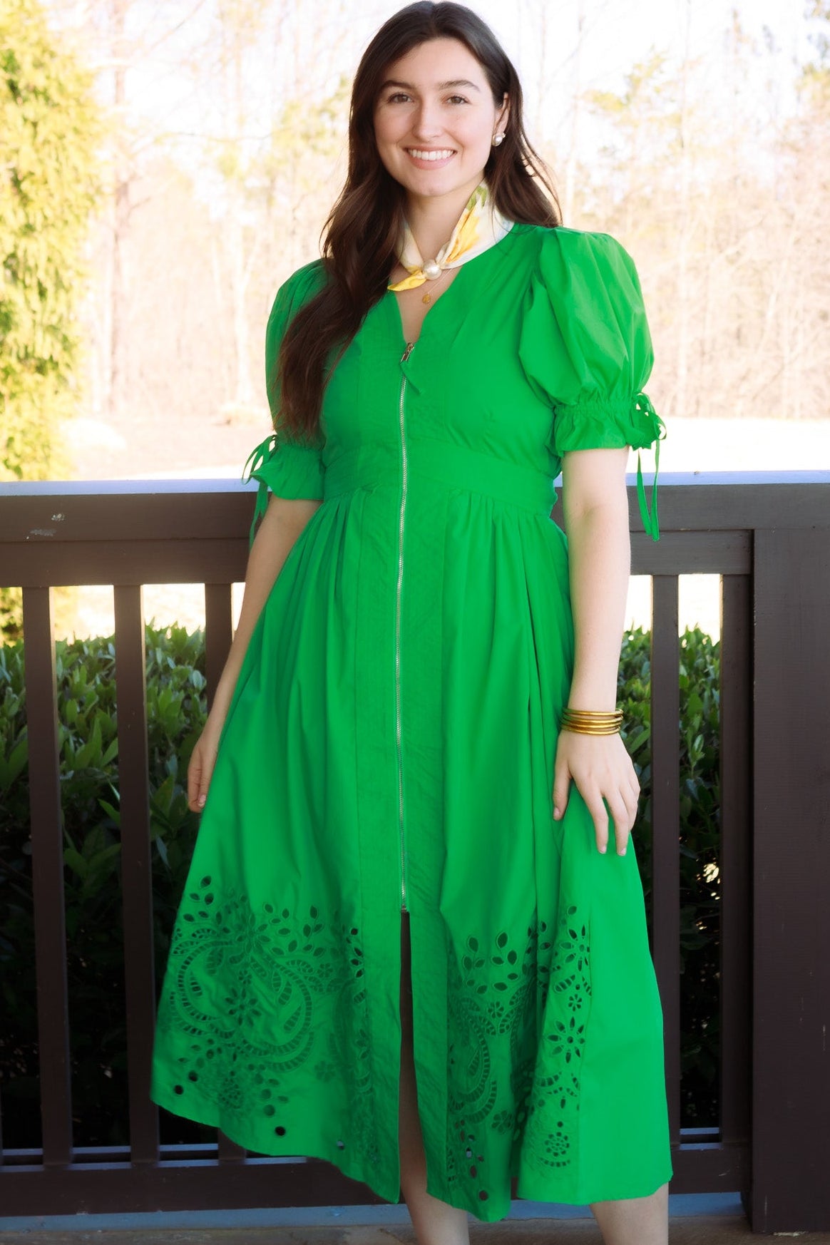 The Embroidered Beauty Midi Dress