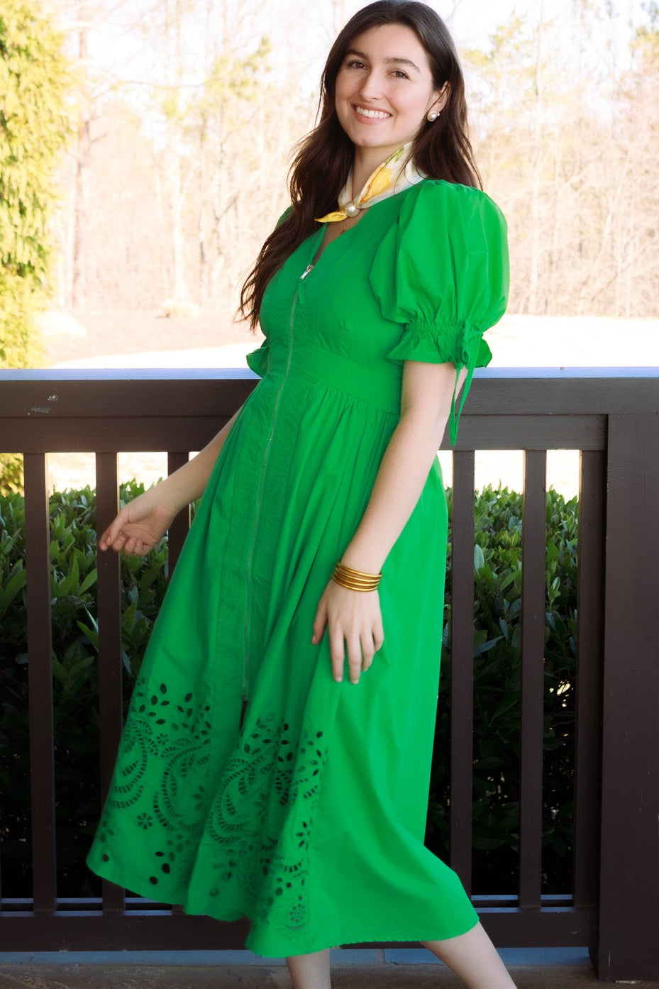 The Embroidered Beauty Midi Dress