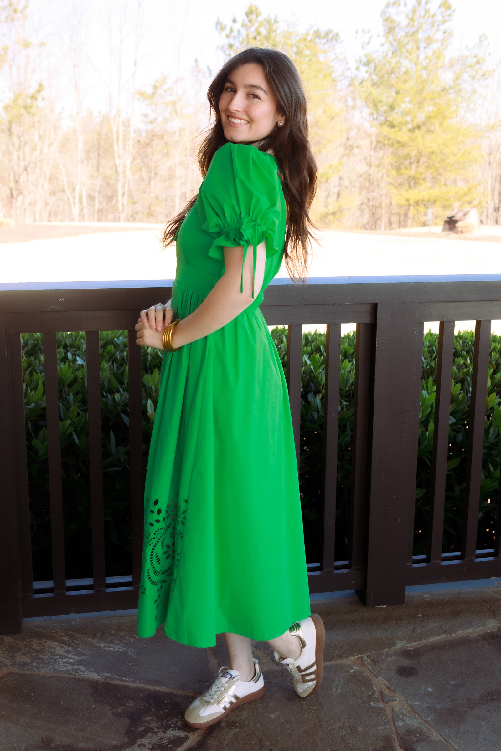The Embroidered Beauty Midi Dress