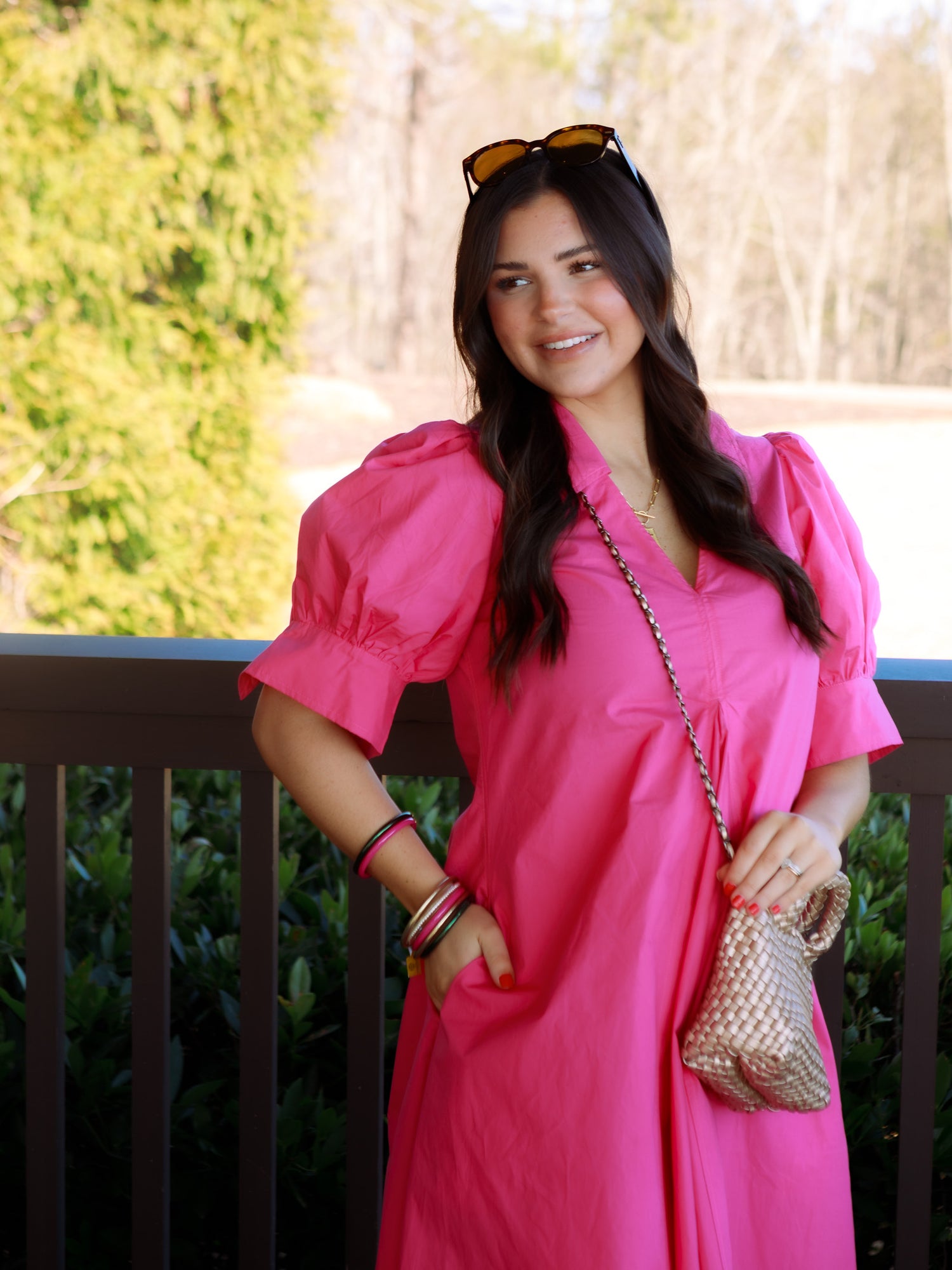 The Blushing Harper Midi Dress