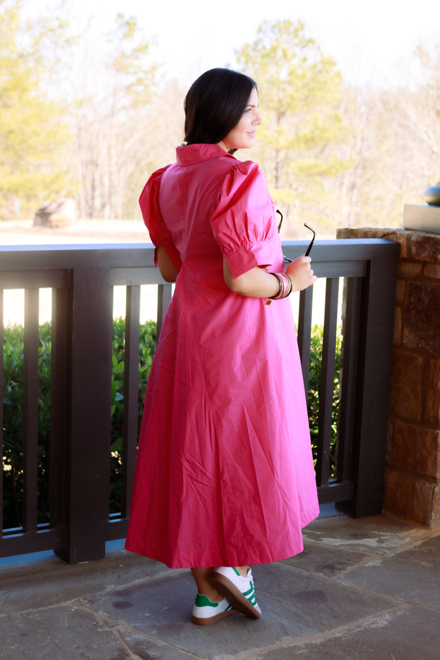 The Blushing Harper Midi Dress