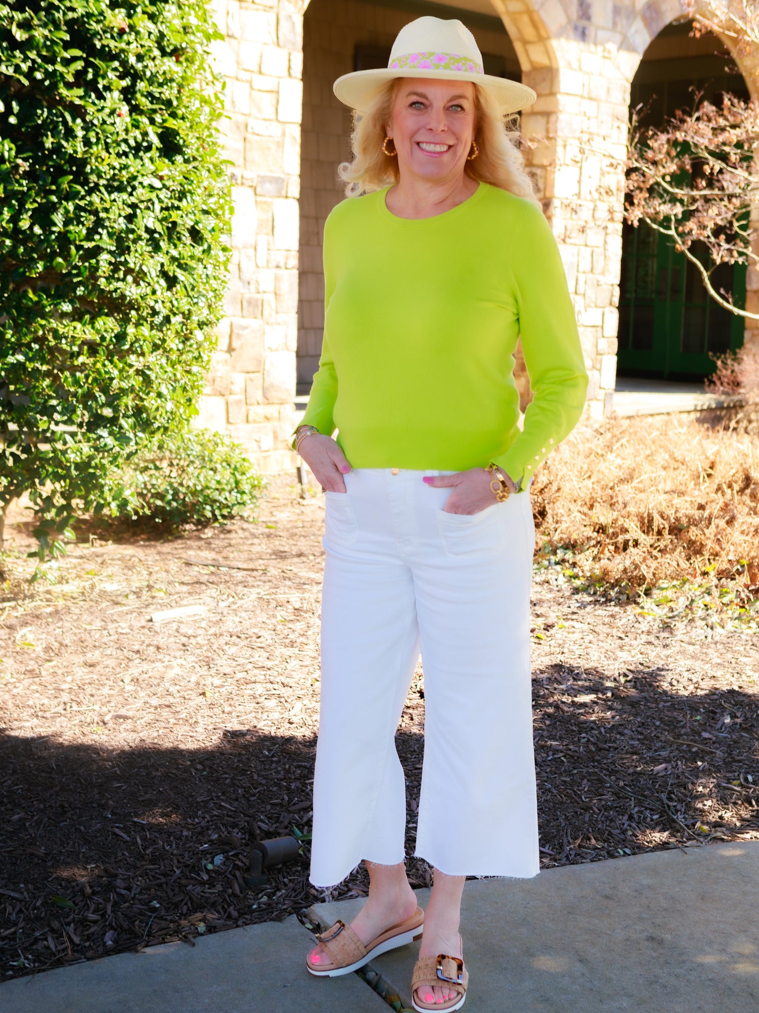 The Spring Zest Knit Top