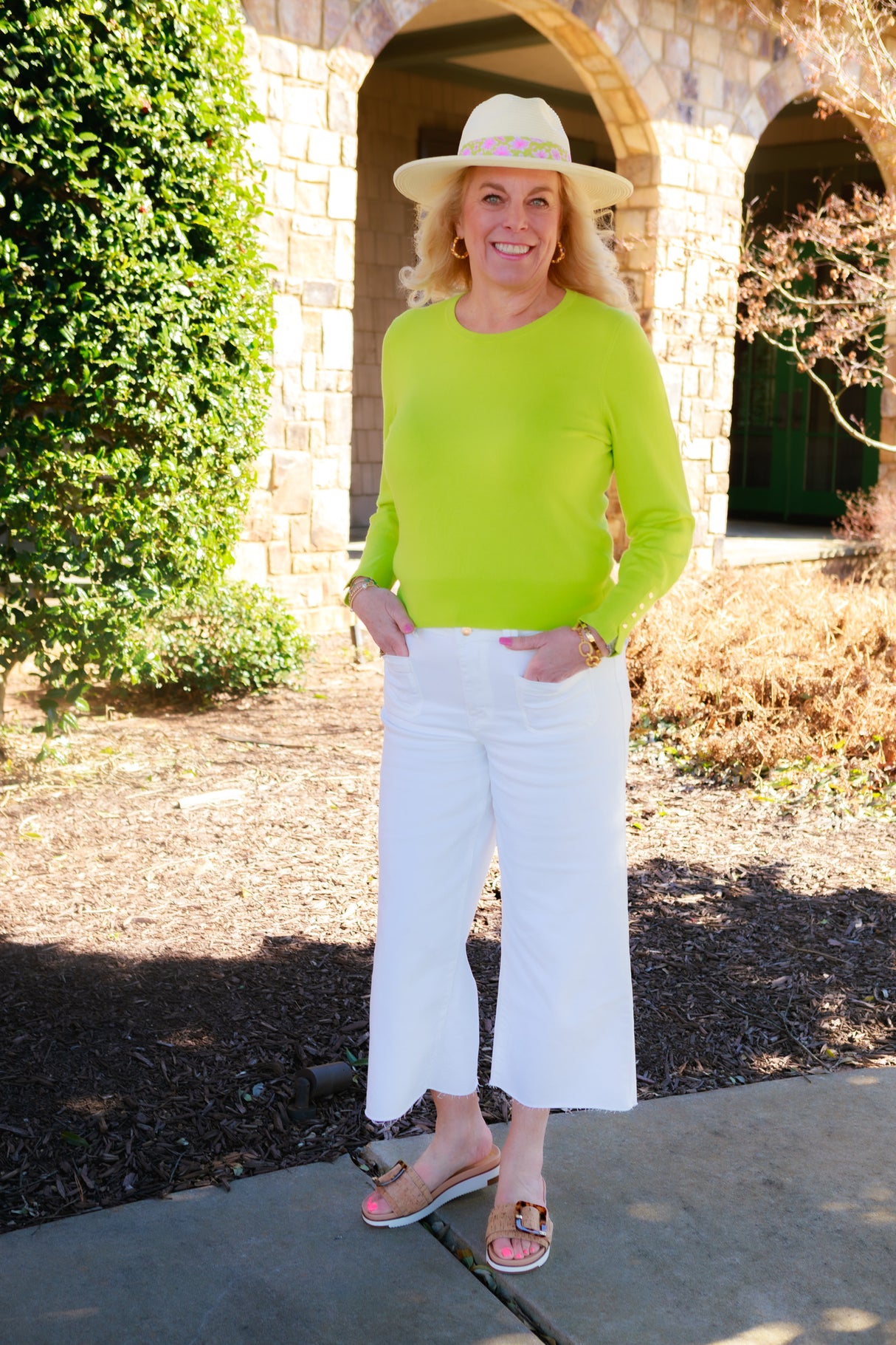 The Spring Zest Knit Top
