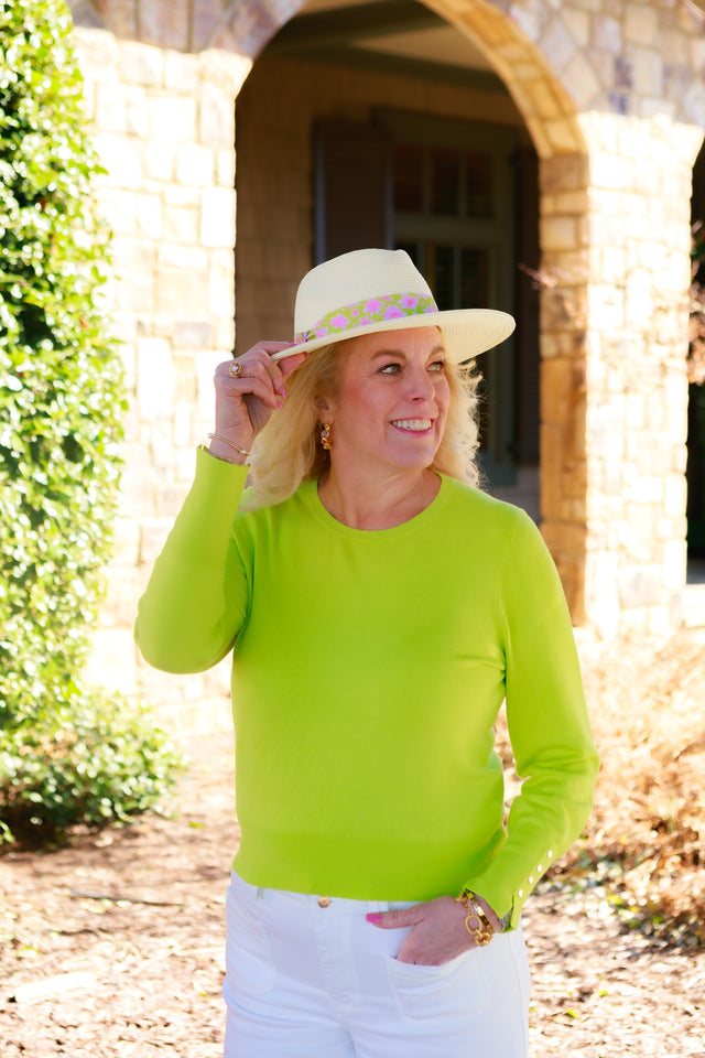 The Spring Zest Knit Top