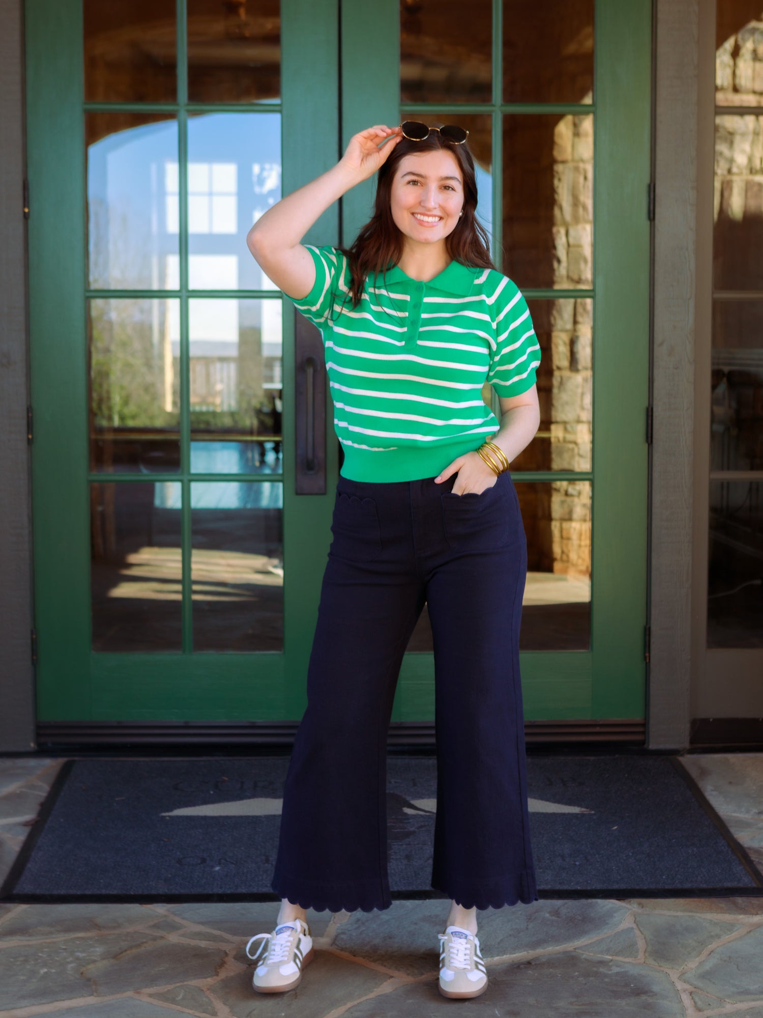 The Jules Striped Top