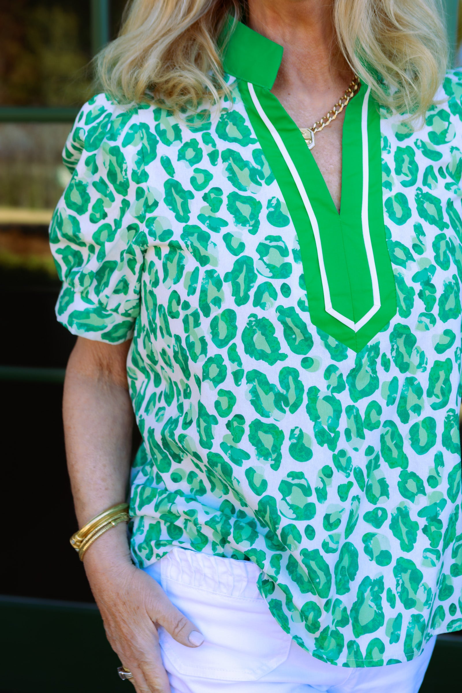 The Elegant Lucky Charm Top