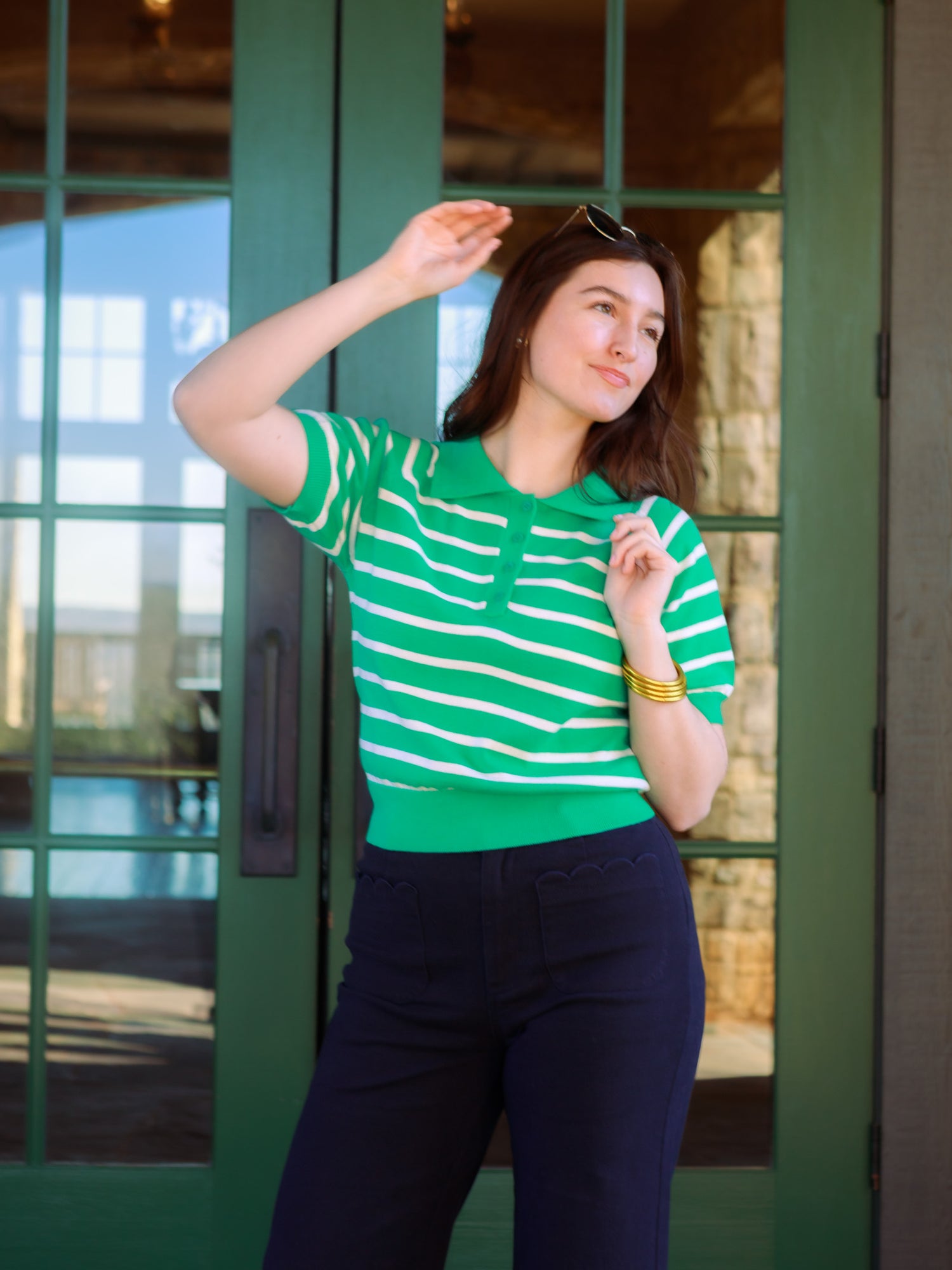 The Jules Striped Top