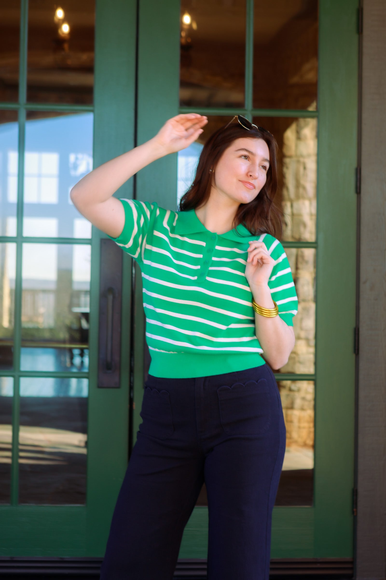 The Jules Striped Top