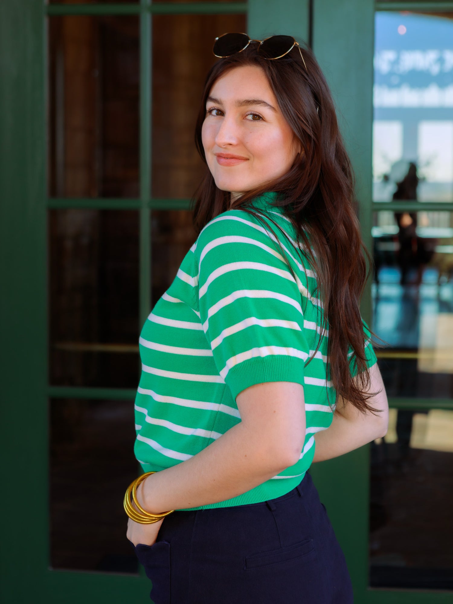 The Jules Striped Top