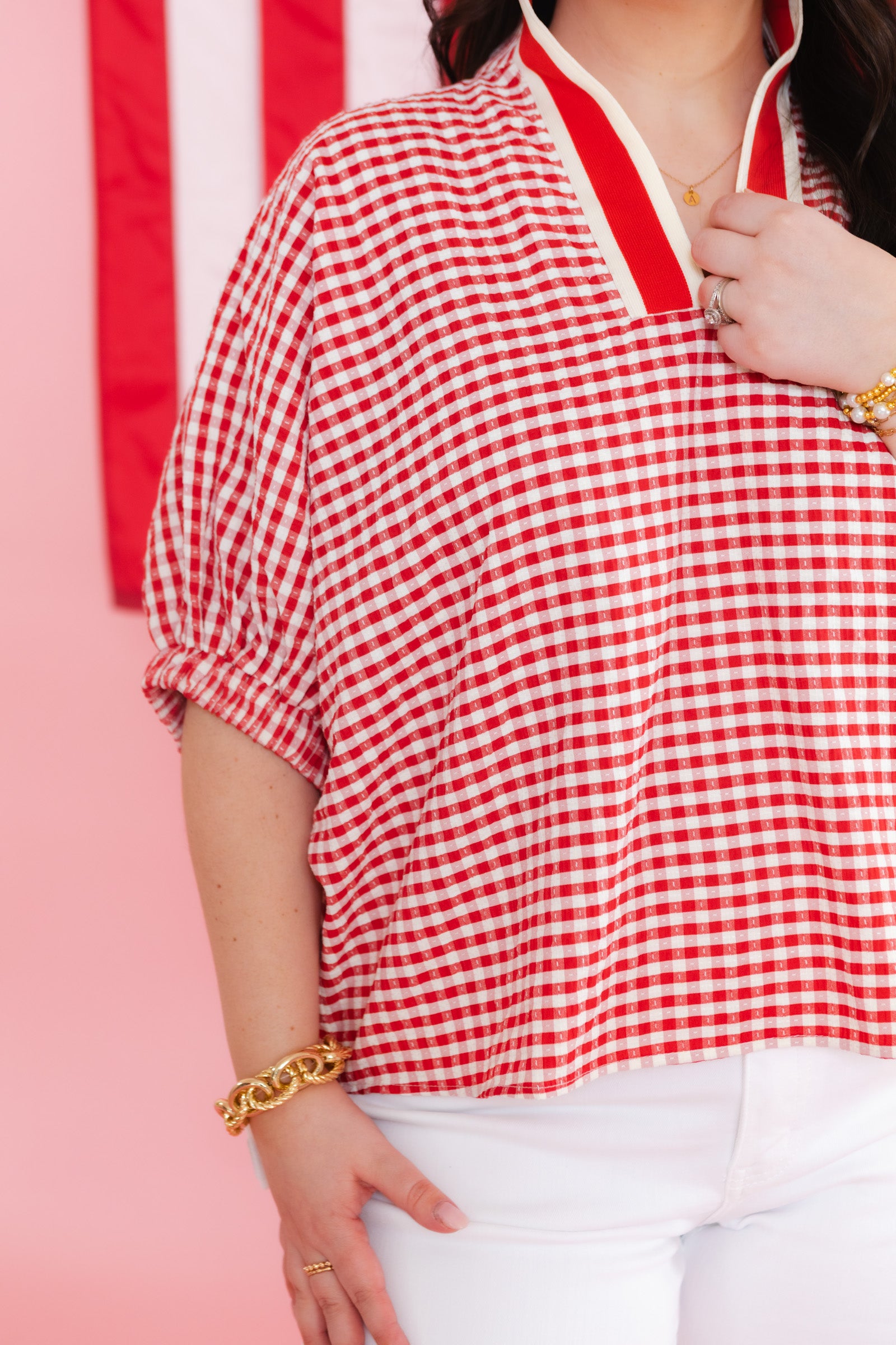 The Picnic Perfect Gingham Top
