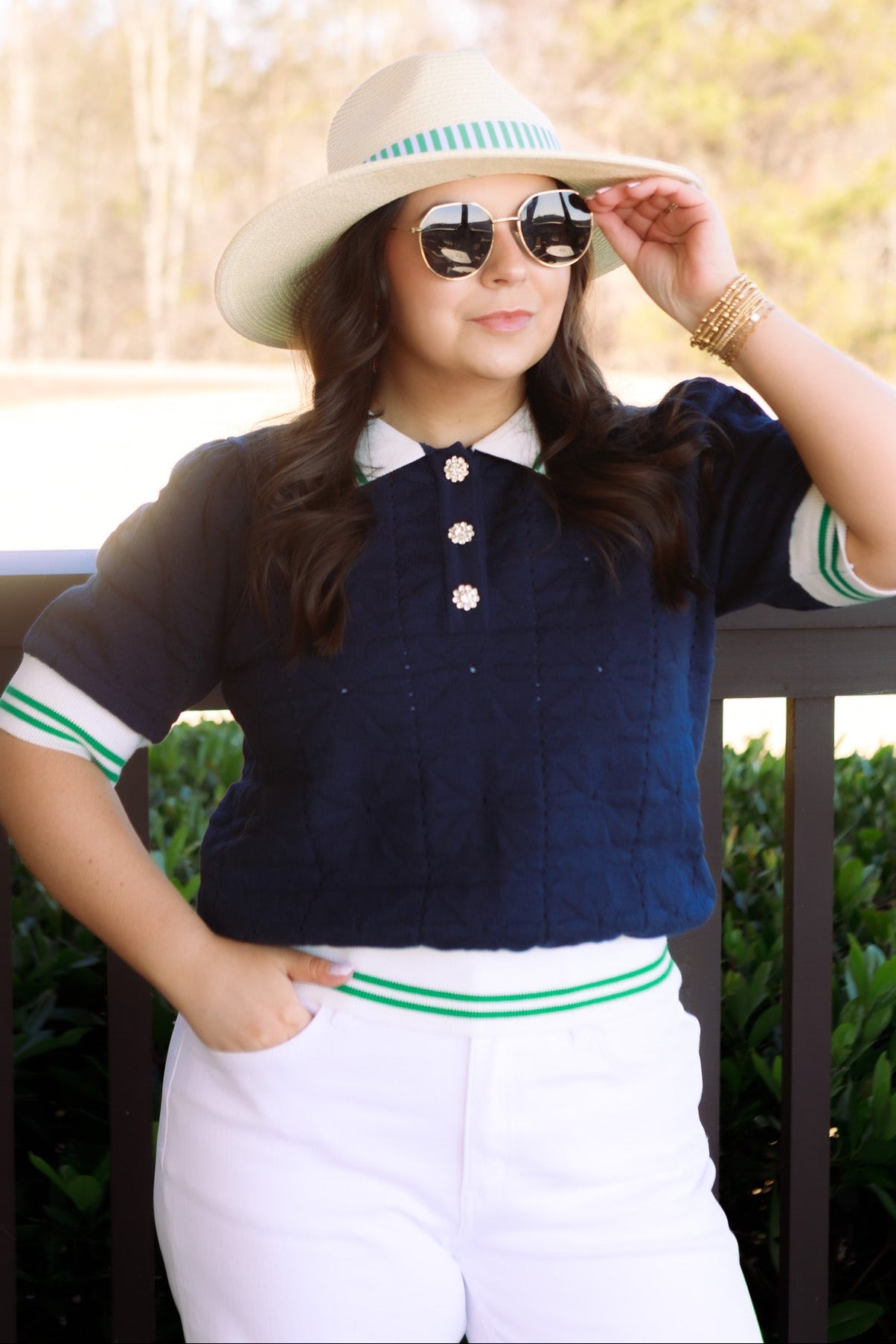 The Jazmine Collard Top