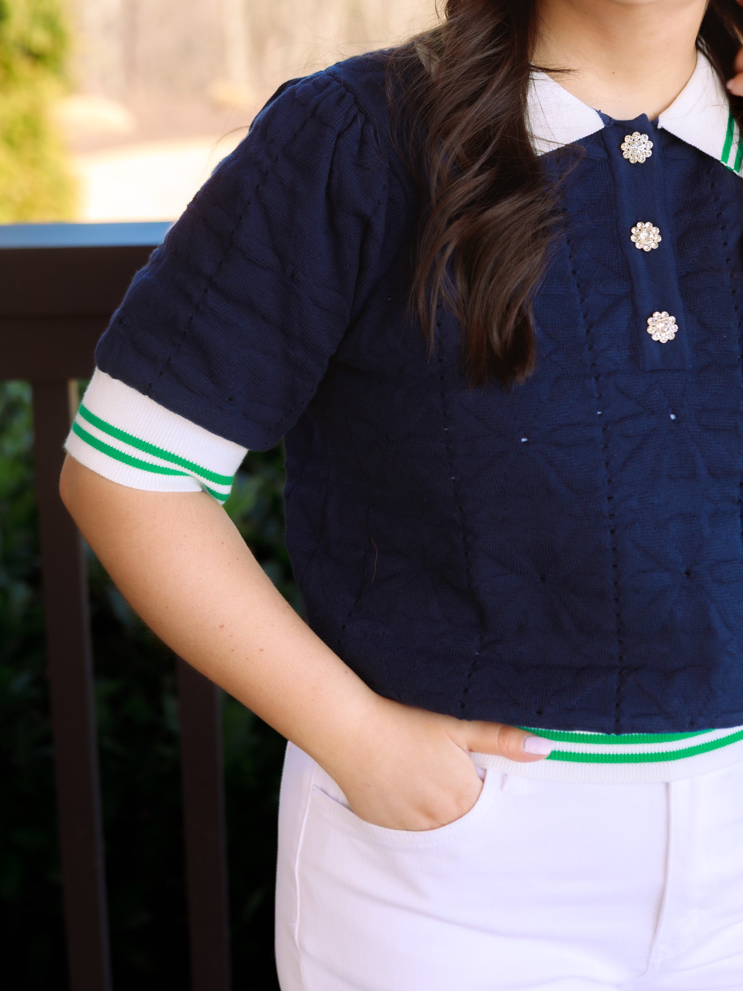 The Jazmine Collard Top