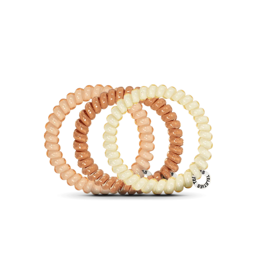 Teleties | For the Love of Nudes - Small Spiral Hair Ties