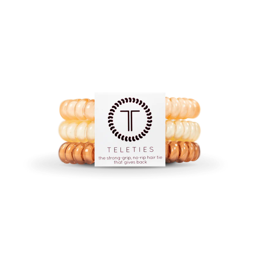 Teleties | For the Love of Nudes - Small Spiral Hair Ties