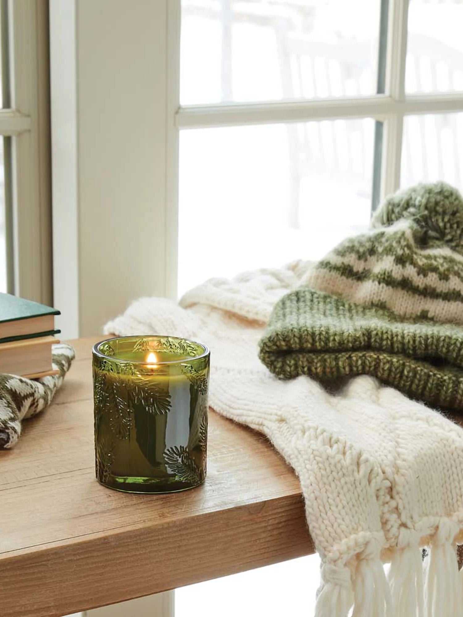 Frasier Fir | Green Glass Candle3