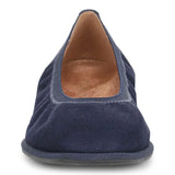 Vionic | Caroll 2.0 Ballet Flat in Navy Blazer Suede