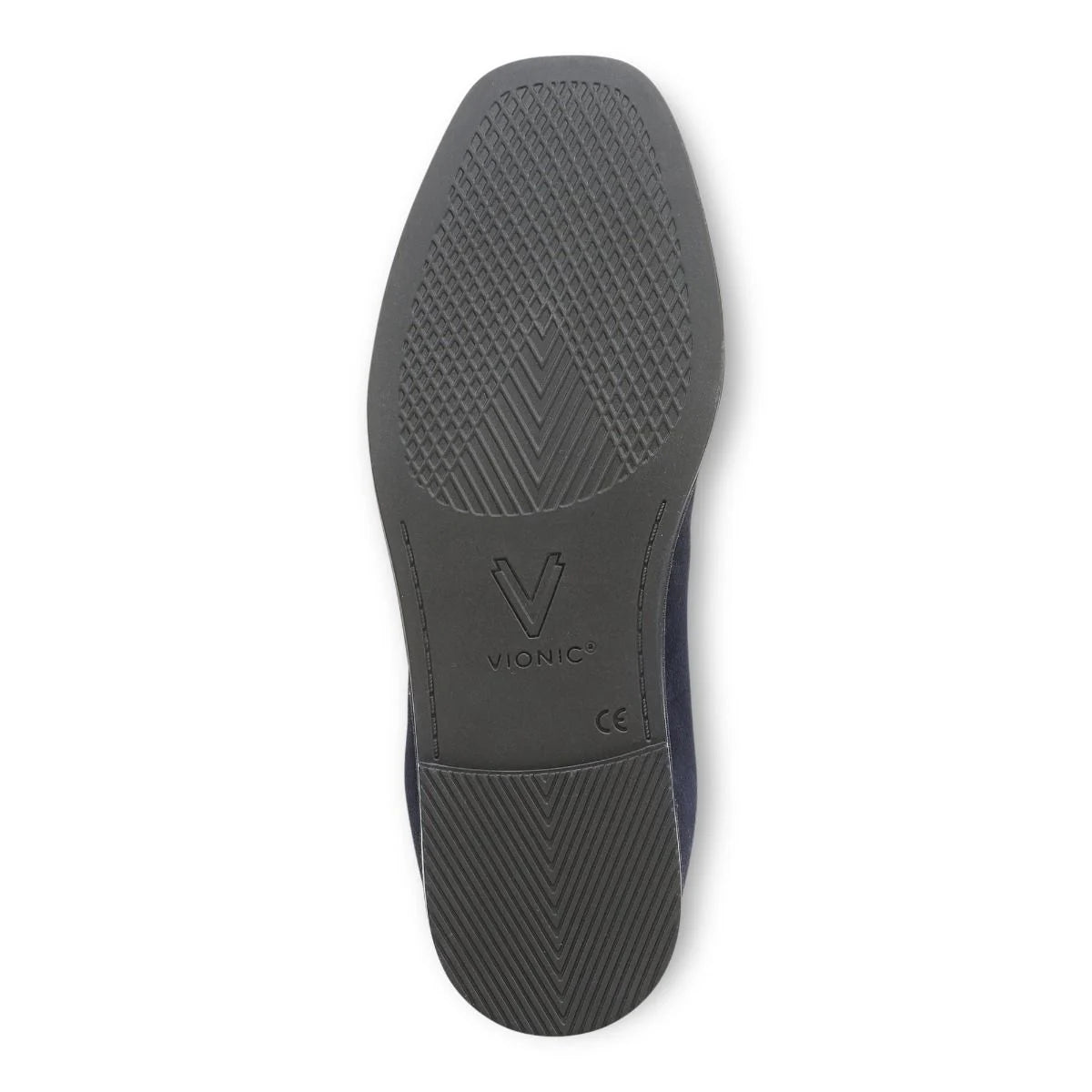 Vionic | Caroll 2.0 Ballet Flat in Navy Blazer Suede